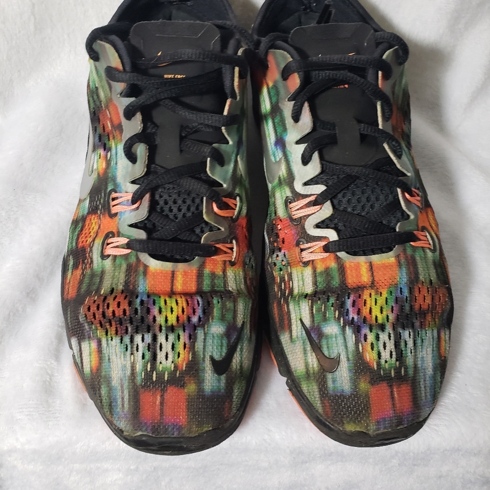 Size 7 - Nike Free 5.0 Trainer Fit 4 Print City Lights